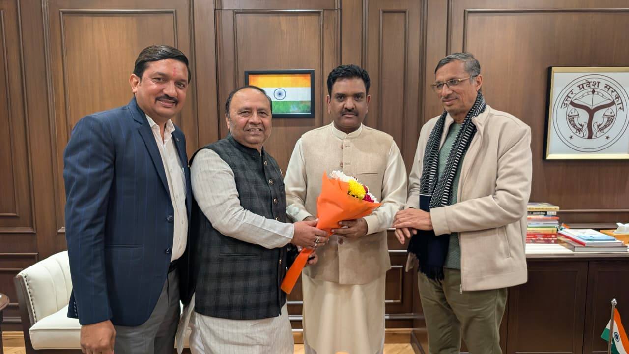 With public representatives.